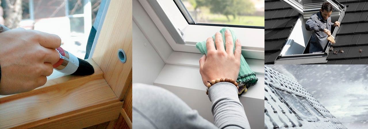 Maintaining your VELUX roof window